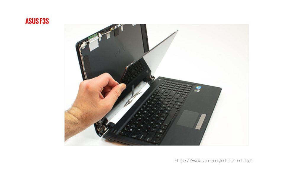 ASUS F3S ekran değişimi