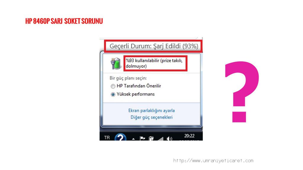 HP 8460P ŞARJ SOKETİ , ŞARJ GİRİŞ YERİ TAMİRİ