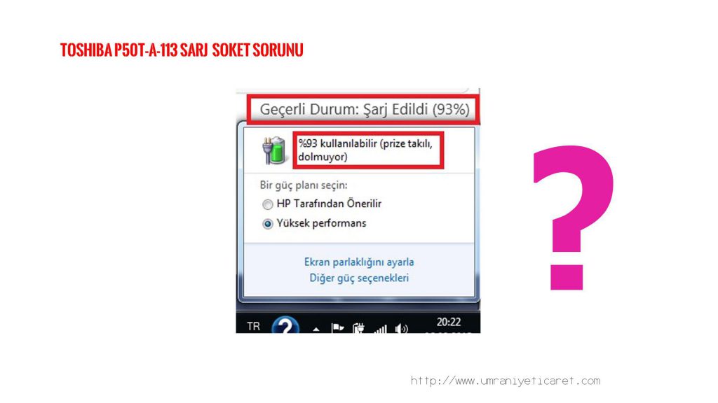 TOSHIBA P50T-A-113 ŞARJ SOKETİ , ŞARJ GİRİŞ YERİ TAMİRİ TOSHIBA P50T-A-113 ŞARJ SOKETİ , ŞARJ GİRİŞ YERİ TAMİRİ