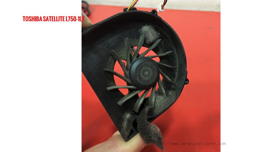 TOSHIBA SATELLITE L750-1LT FAN DEĞİŞİMİ