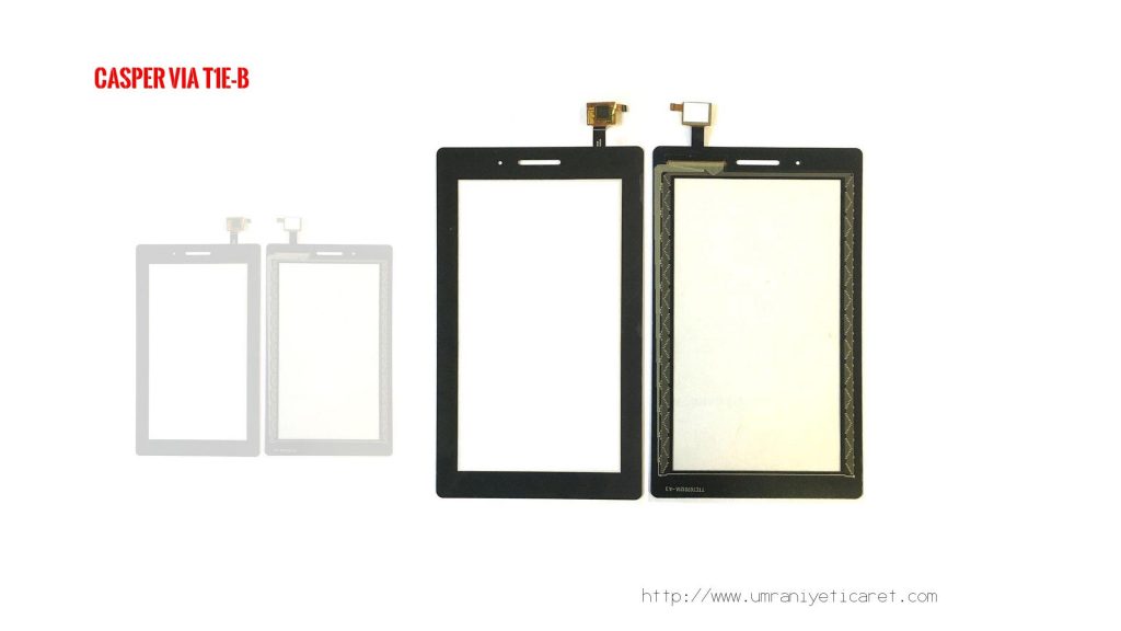 CASPER-VIA T1E-B tablet ekran CASPER-VIA T1E-B tablet ekran