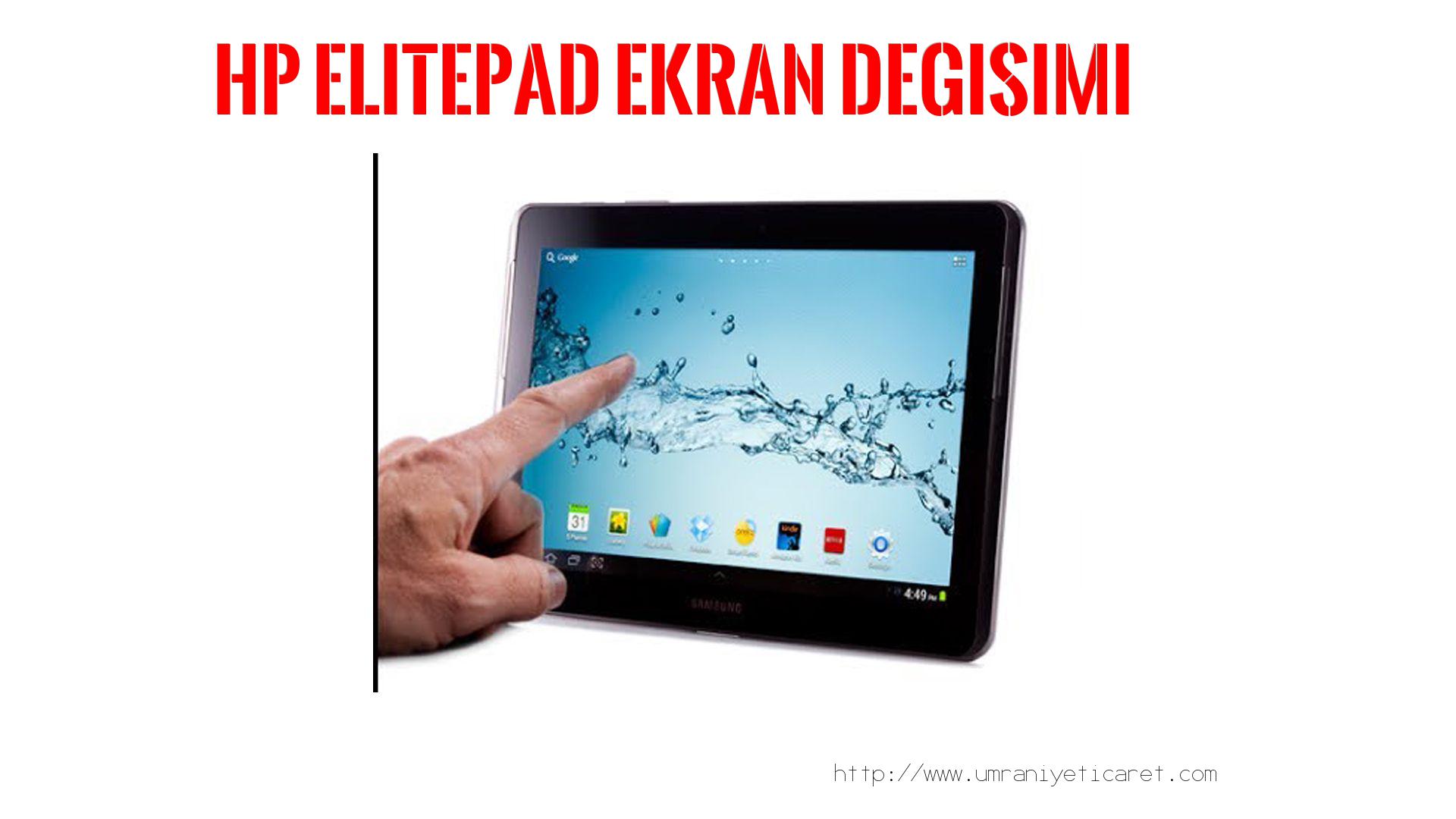 Markamodel Tablet Ekranı  Hp  Elitepad